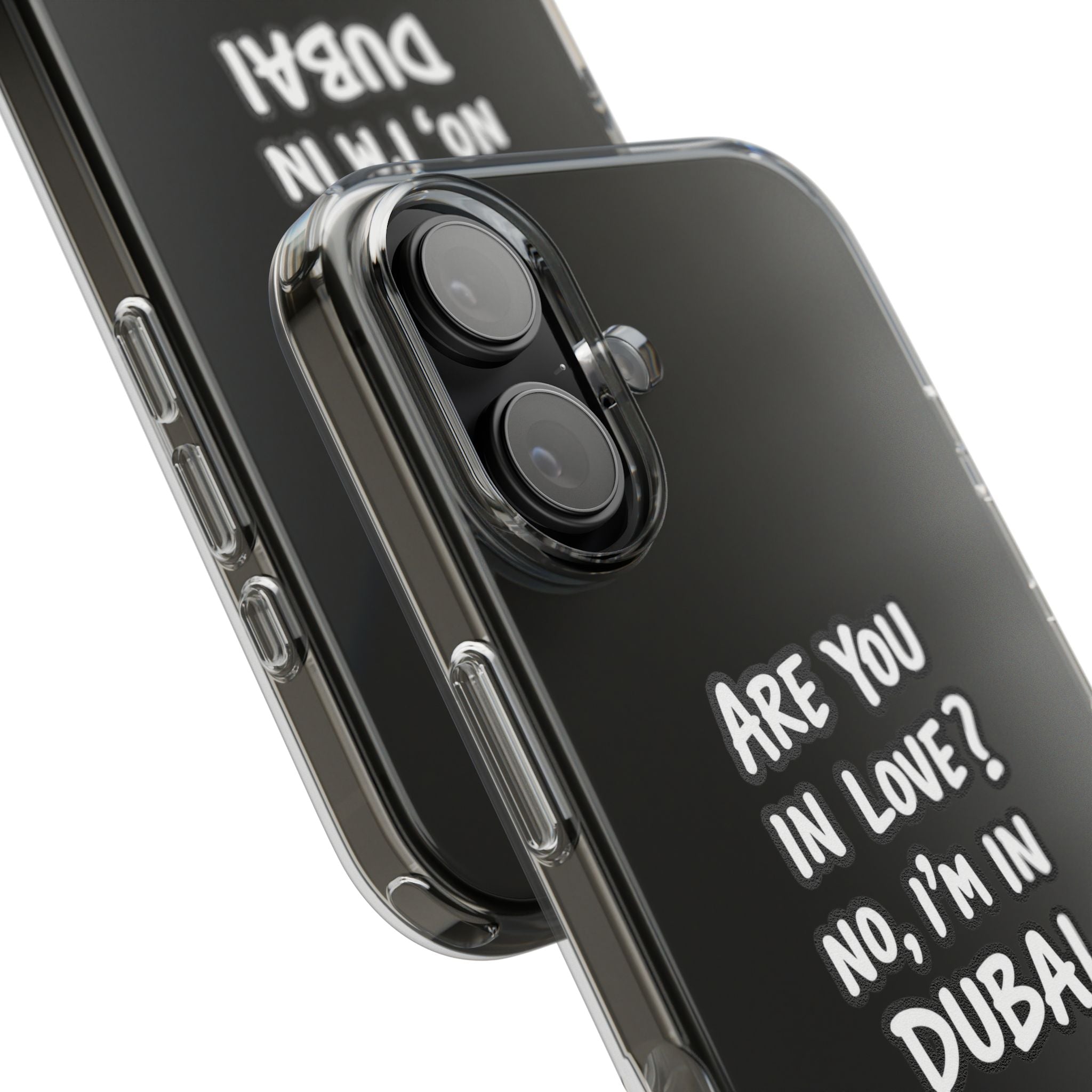 Dubai Love Clear Impact-Resistant Case