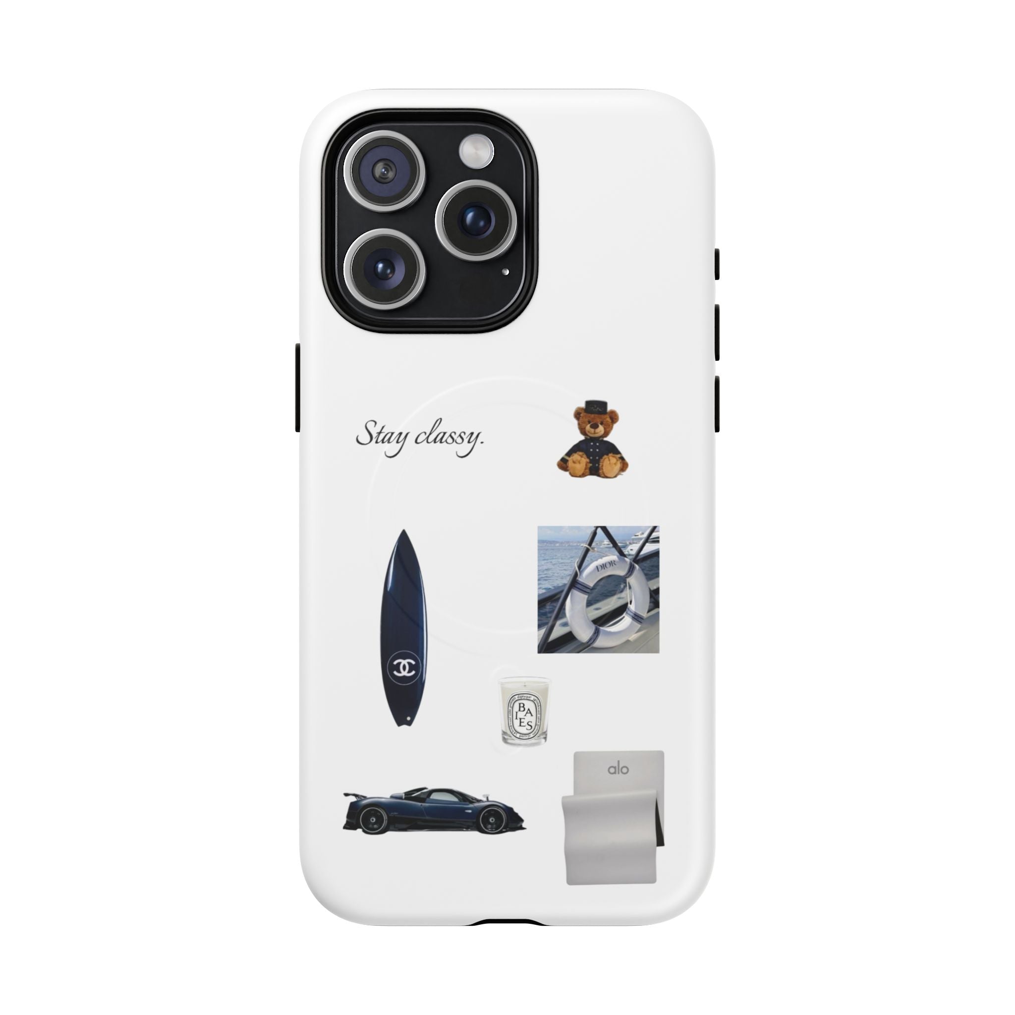 SAEVO Stay Classy Magnetic iPhone Case