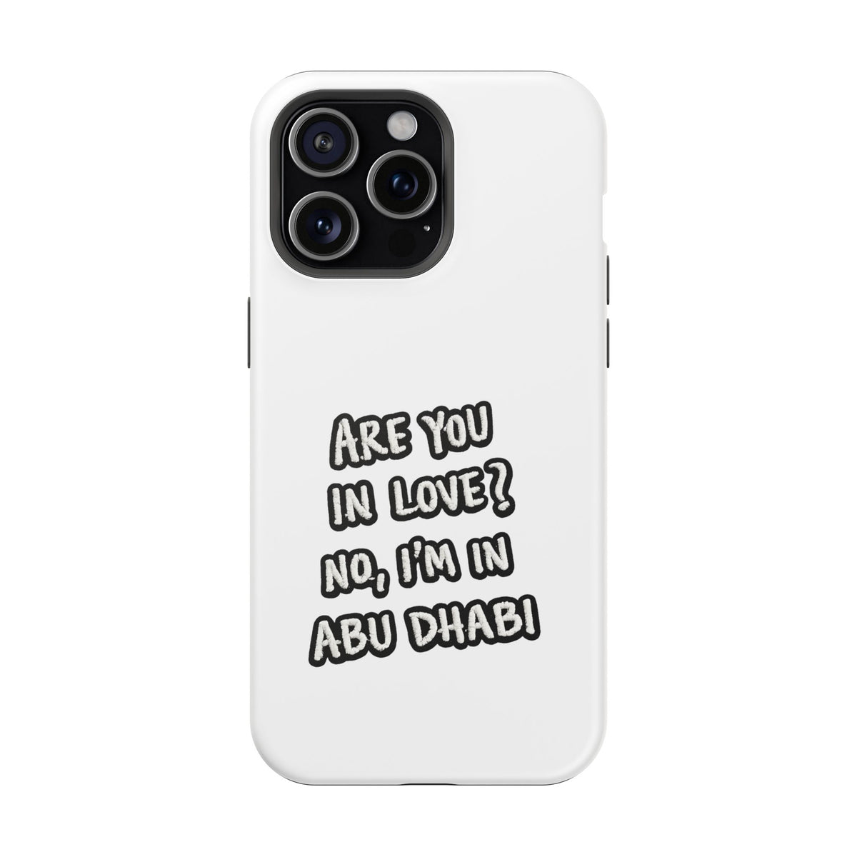 Abu Dhabi Love Magnetic Impact-Resistant Case