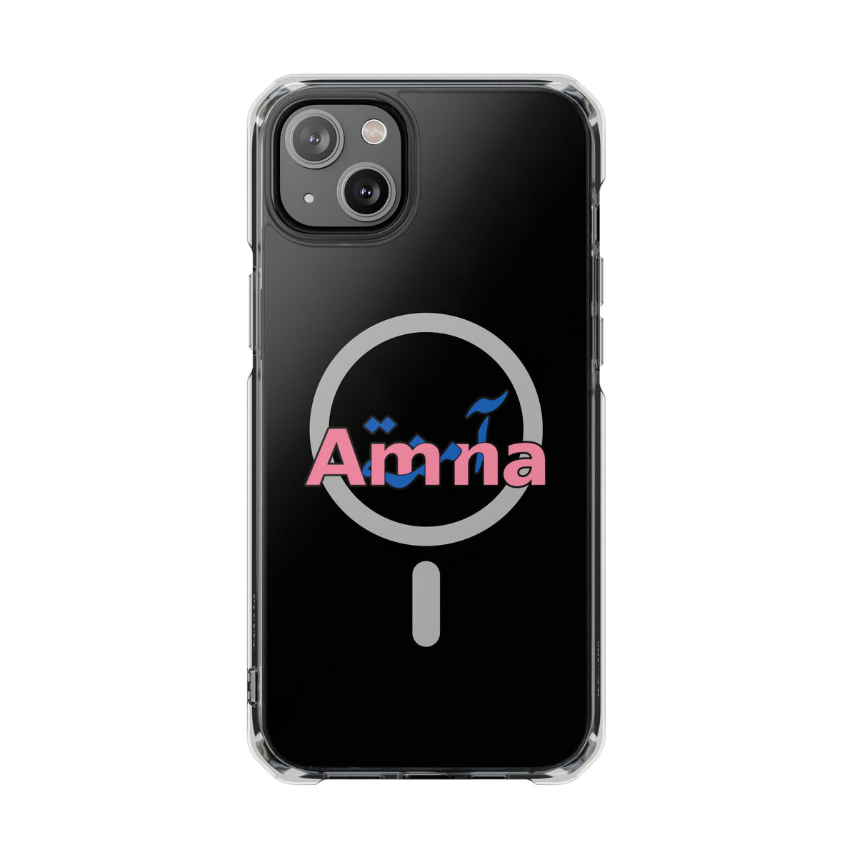 Amna Magnetic Clear iPhone Case