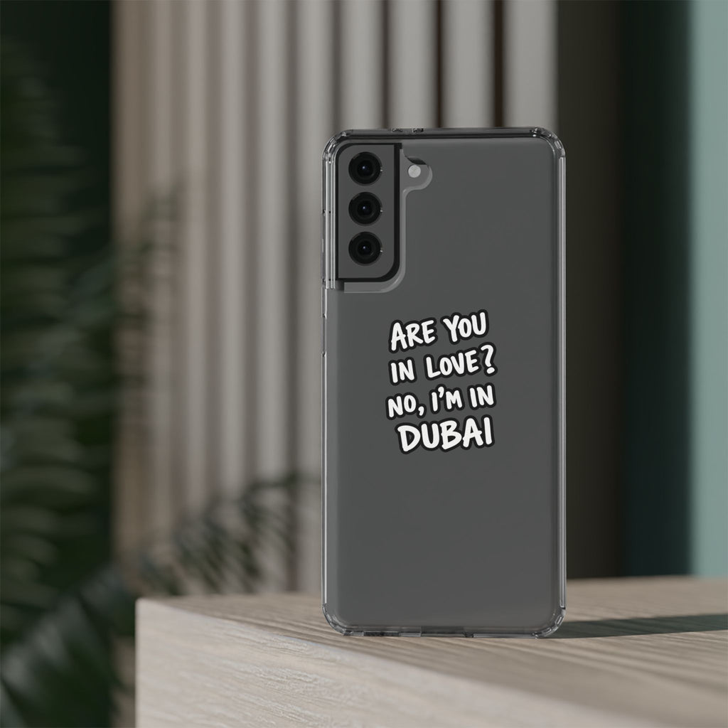 Dubai Love Clear Impact-Resistant Case