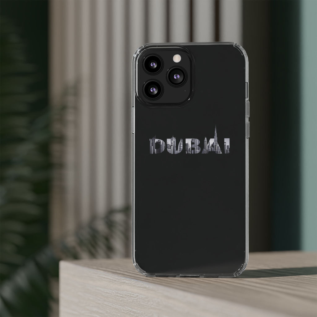 Dubai Skyline Clear Impact-Resistant Case