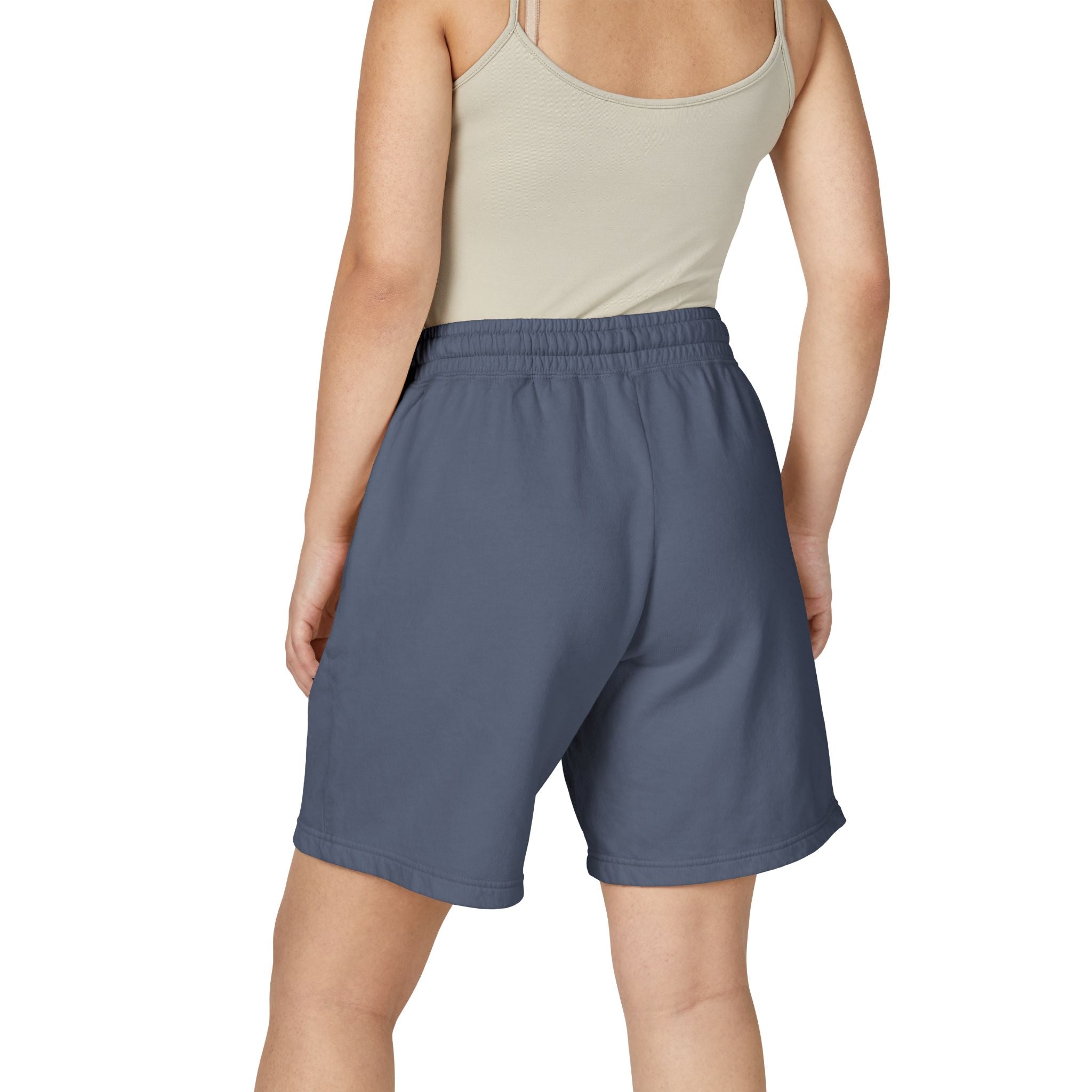 SAEVO Garment-Dyed Fleece Sweat Shorts