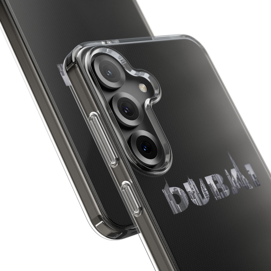 Dubai Skyline Clear Impact-Resistant Case