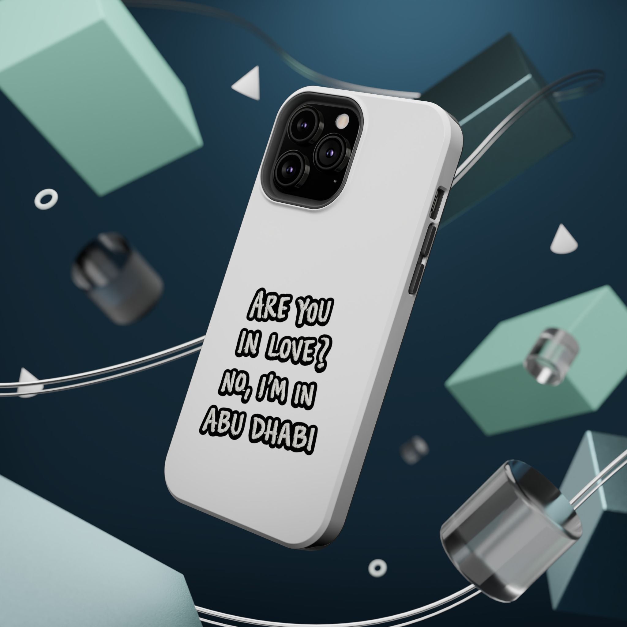 Abu Dhabi Love Magnetic Impact-Resistant Case