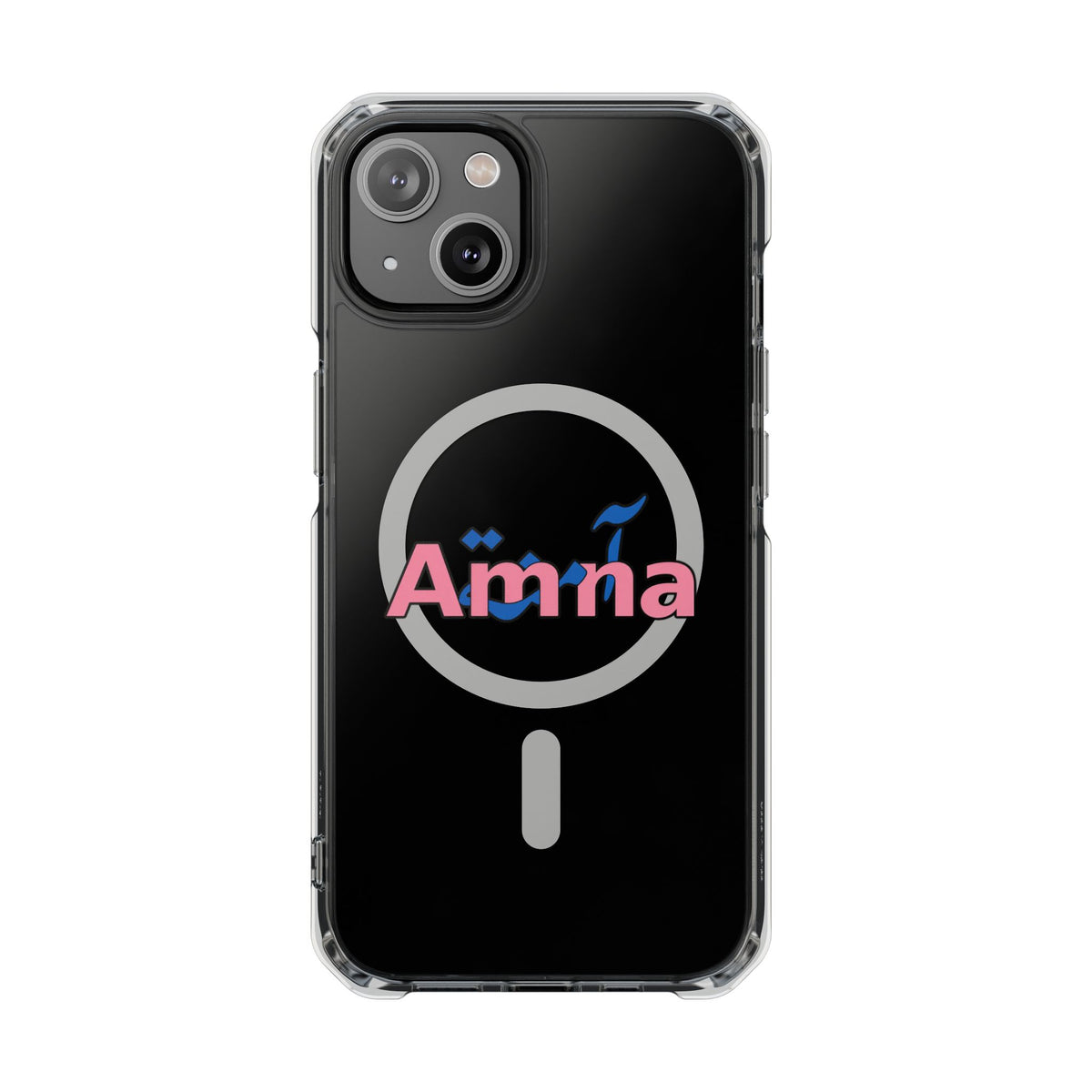 Amna Magnetic Clear iPhone Case