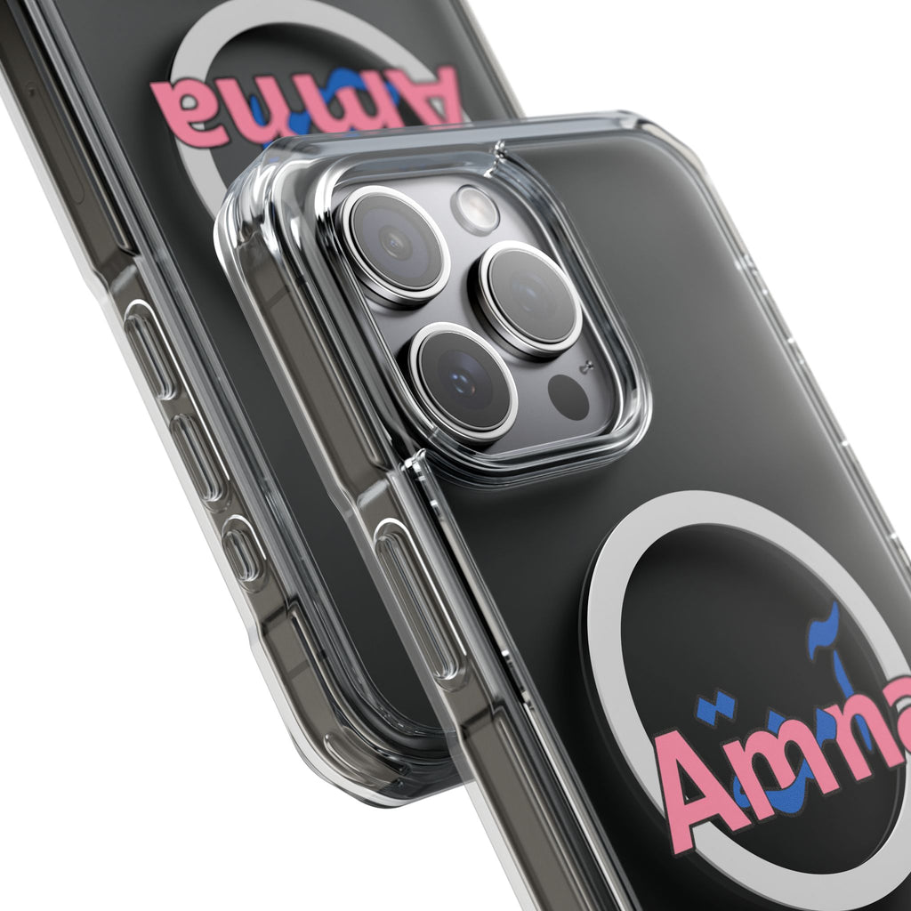 Amna Magnetic Clear iPhone Case
