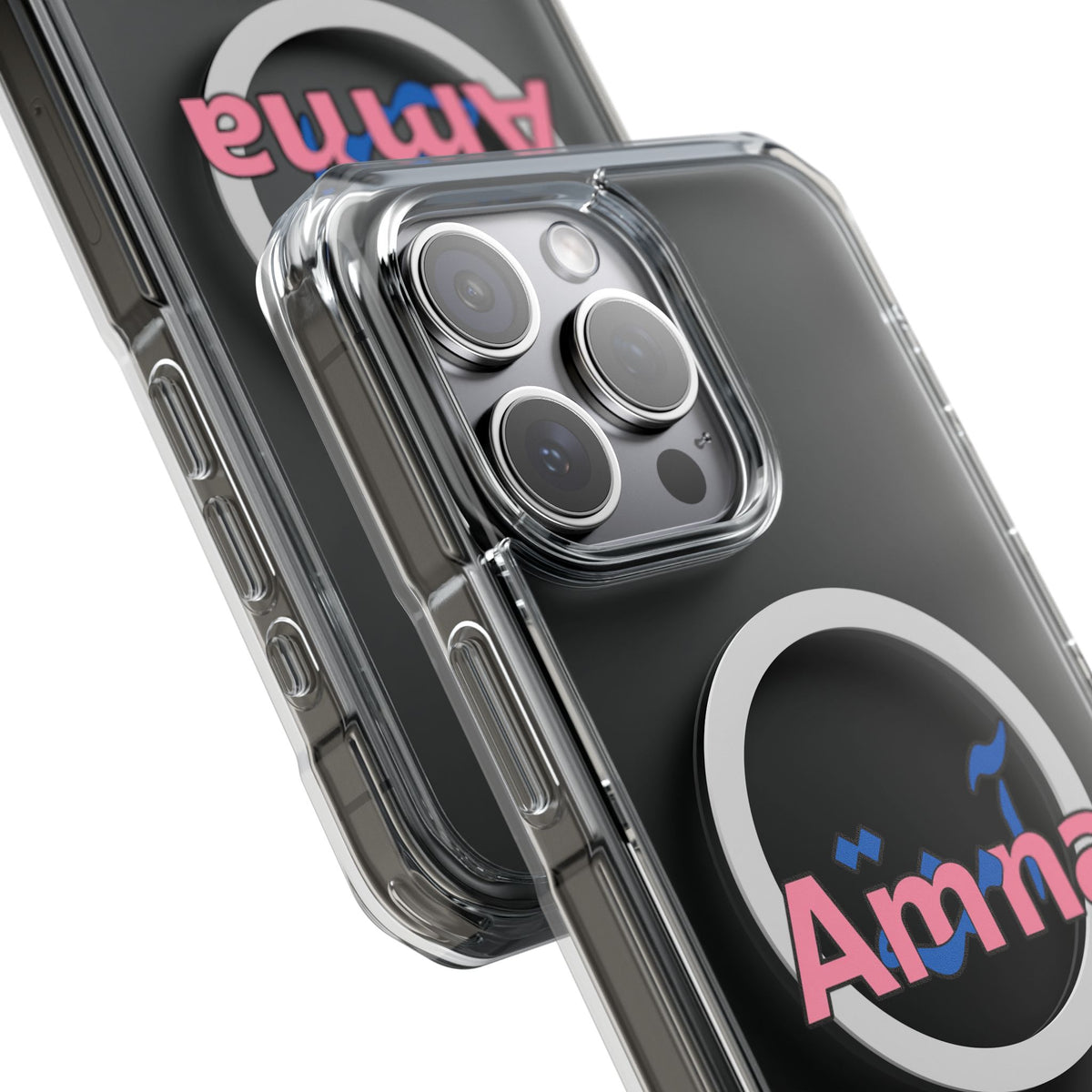 Amna Magnetic Clear iPhone Case