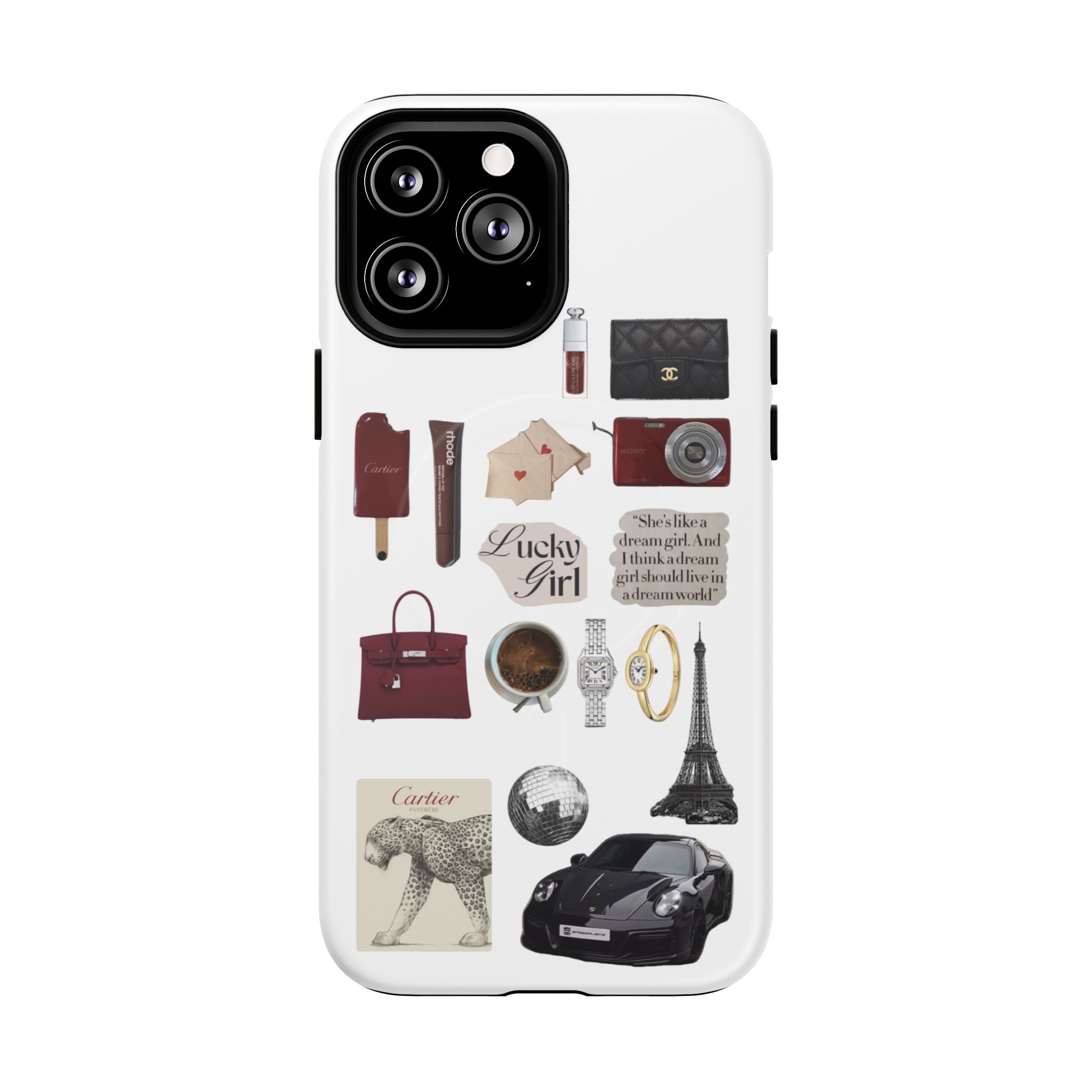 SAEVO Rouge Muse Magnetic iPhone Case