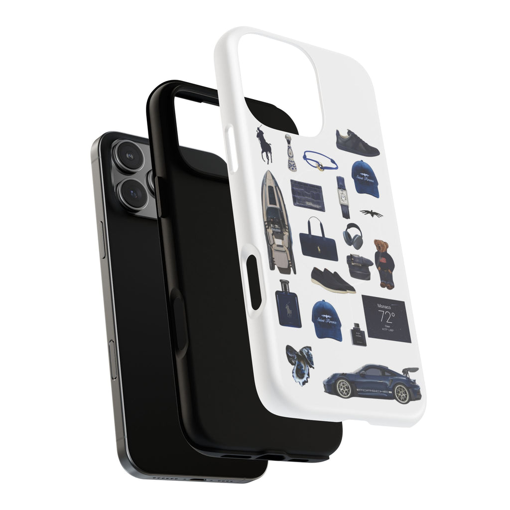 SAEVO Riviera Blue Magnetic iPhone Case