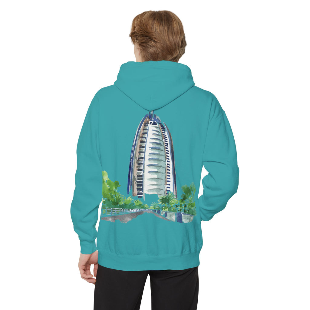 SAEVO Burj Al Arab Watercolor Hoodie