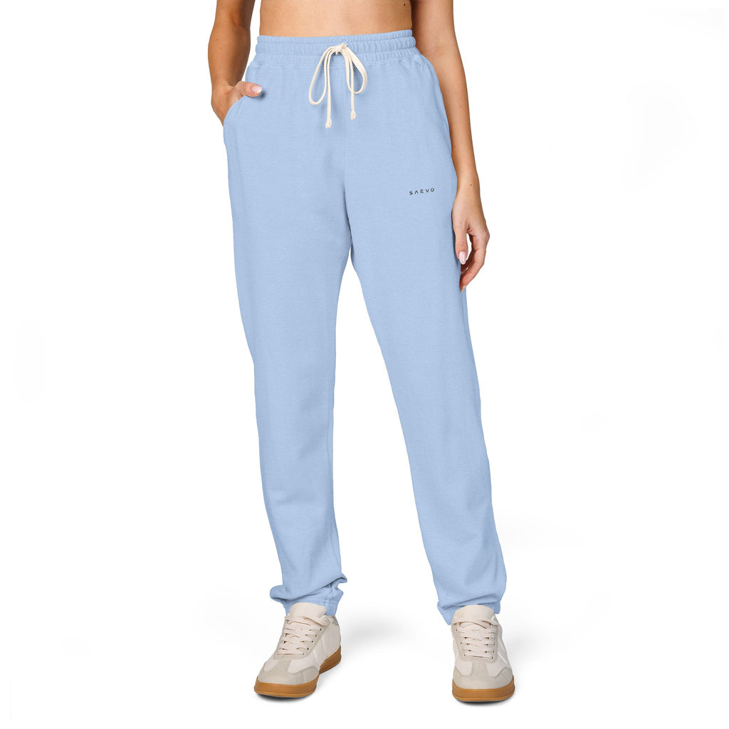 SAEVO Garment-Dyed Fleece Sweatpants