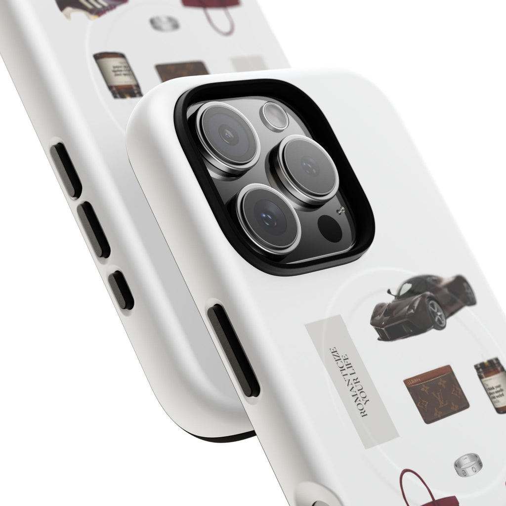 SAEVO Bordeaux Luxe Magnetic iPhone Case