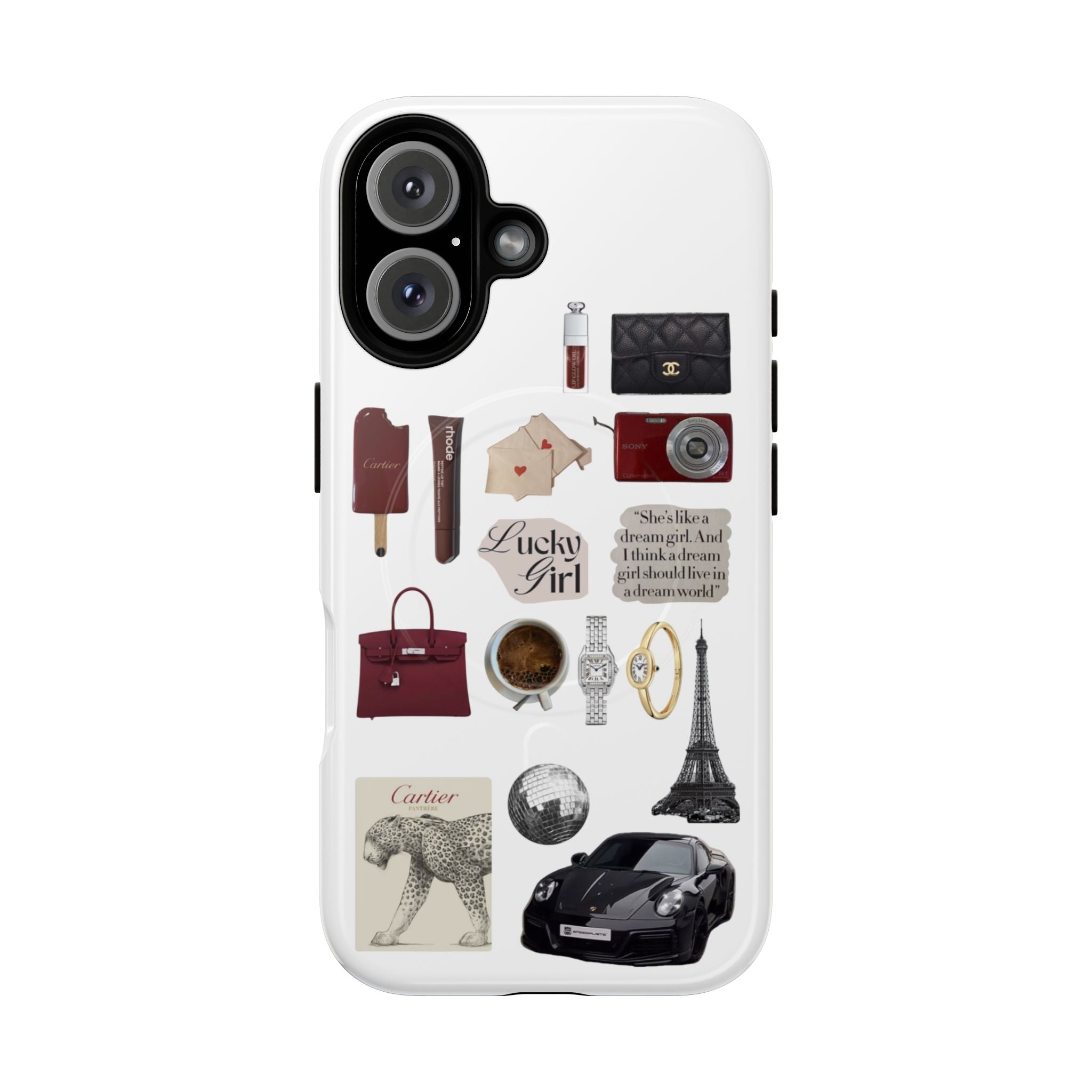 SAEVO Rouge Muse Magnetic iPhone Case