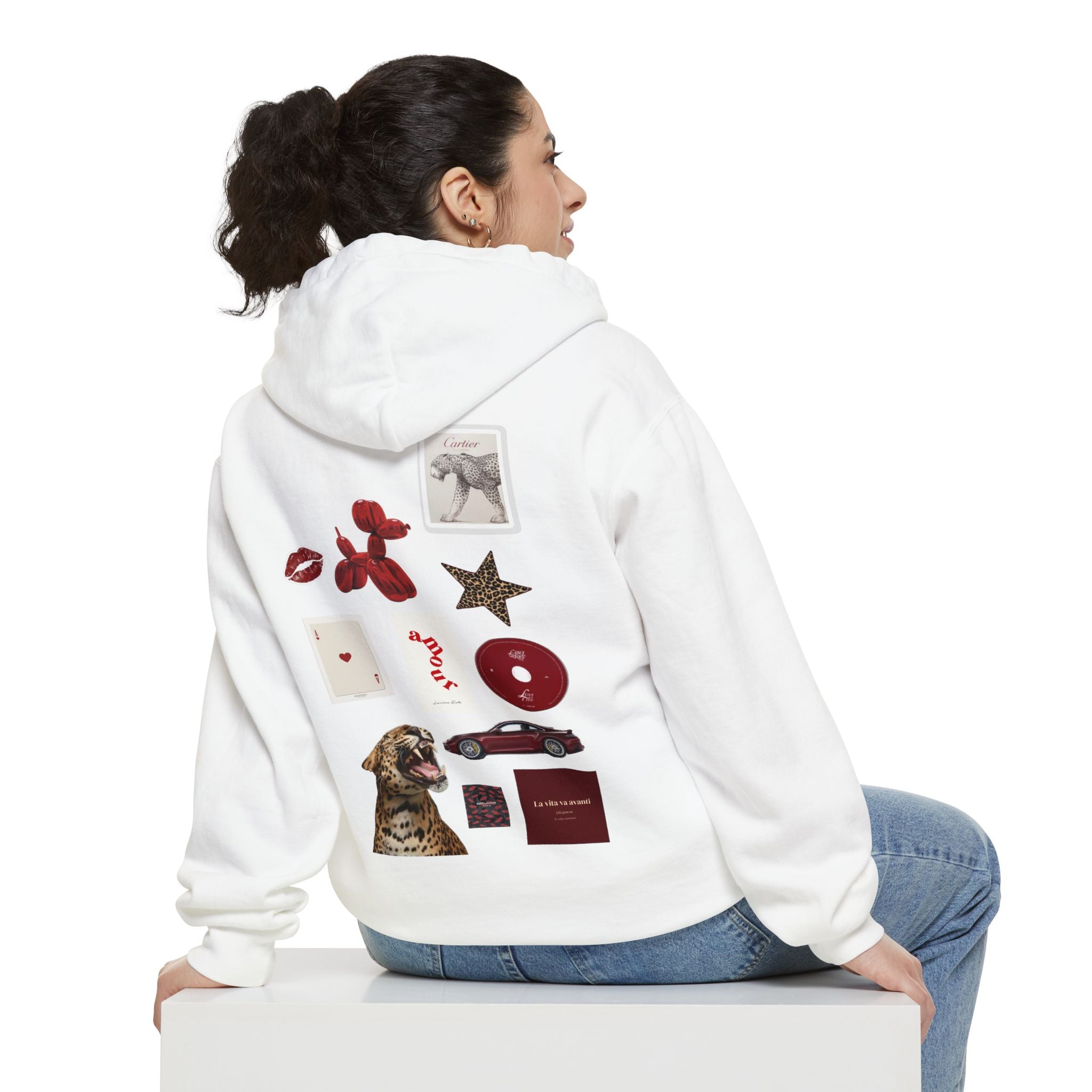SAEVO Crimson Instinct Hoodie