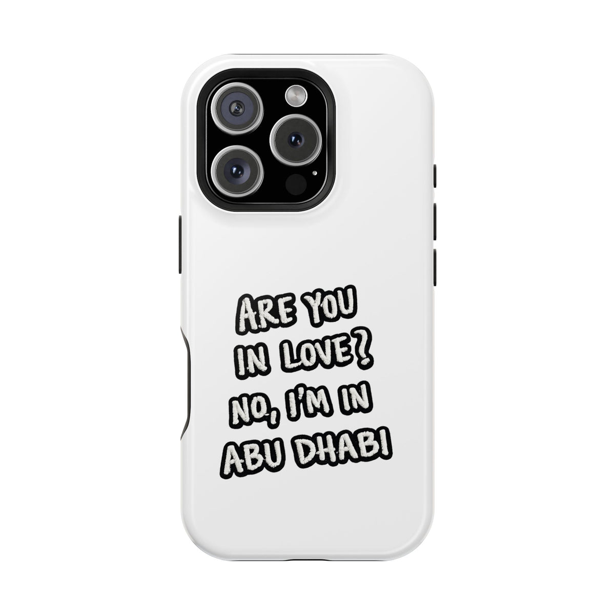 Abu Dhabi Love Magnetic Impact-Resistant Case
