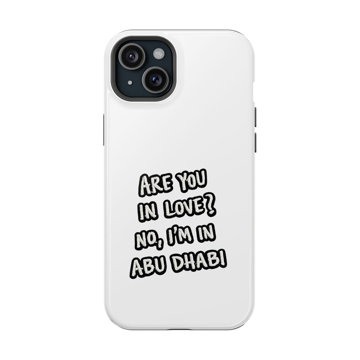 Abu Dhabi Love Magnetic Impact-Resistant Case