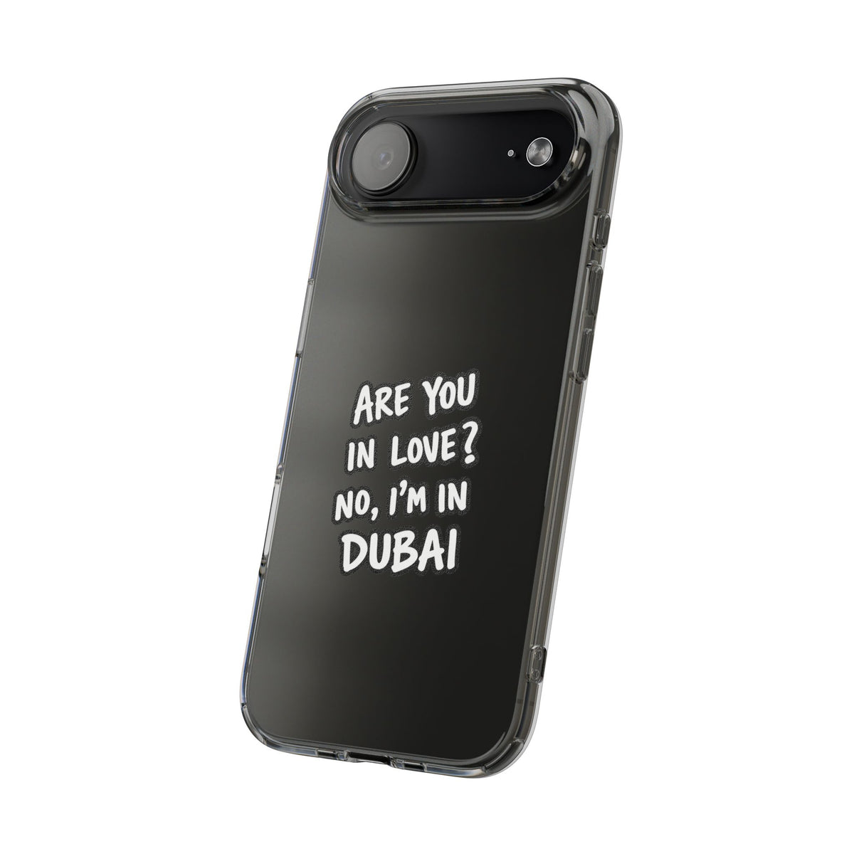 Dubai Love Clear Impact-Resistant Case