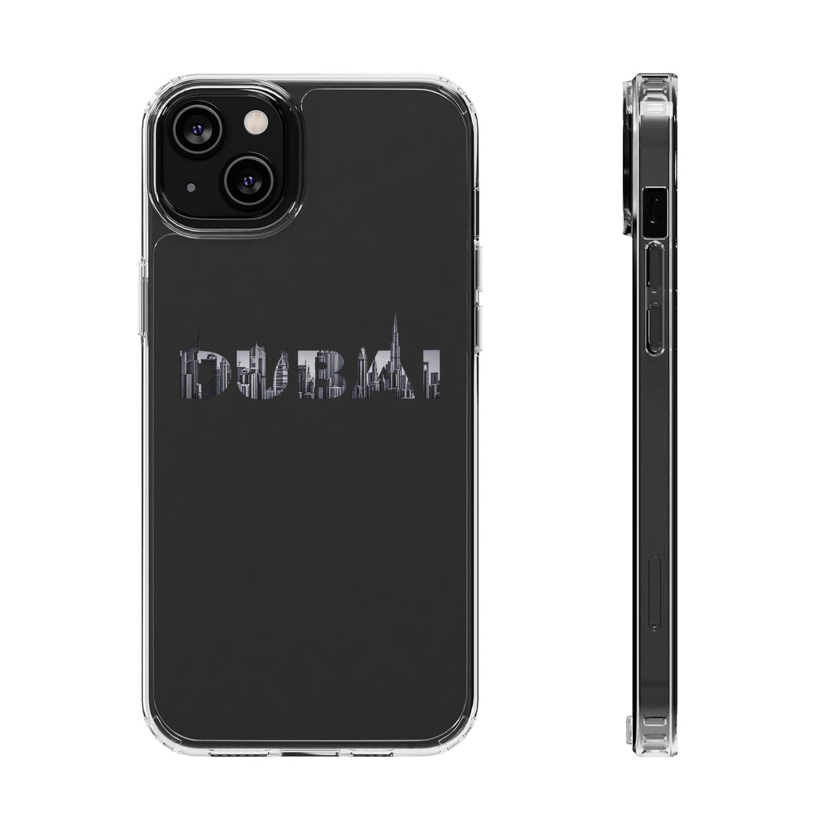 Dubai Skyline Clear Impact-Resistant Case