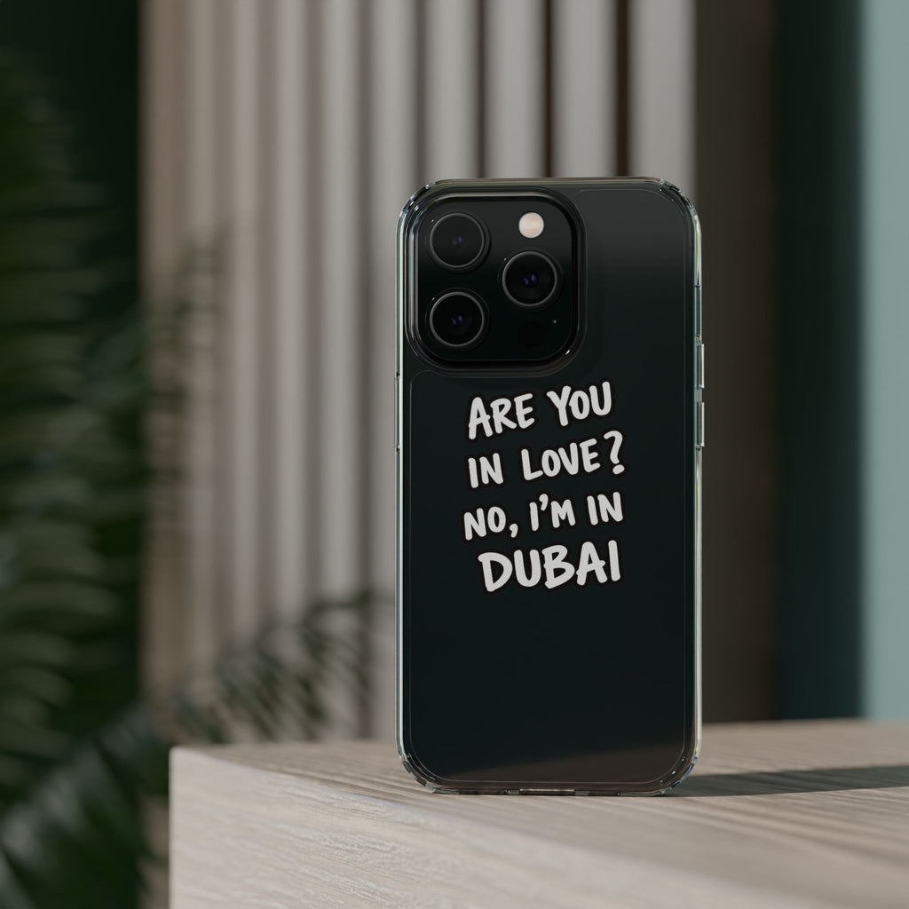 Dubai Love Clear Impact-Resistant Case