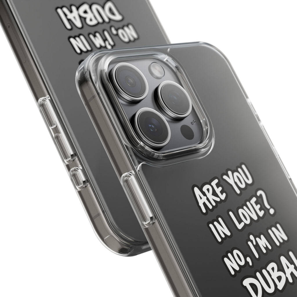 Dubai Love Clear Impact-Resistant Case