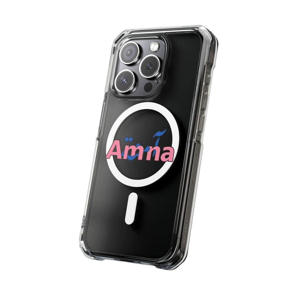 Amna Magnetic Clear iPhone Case