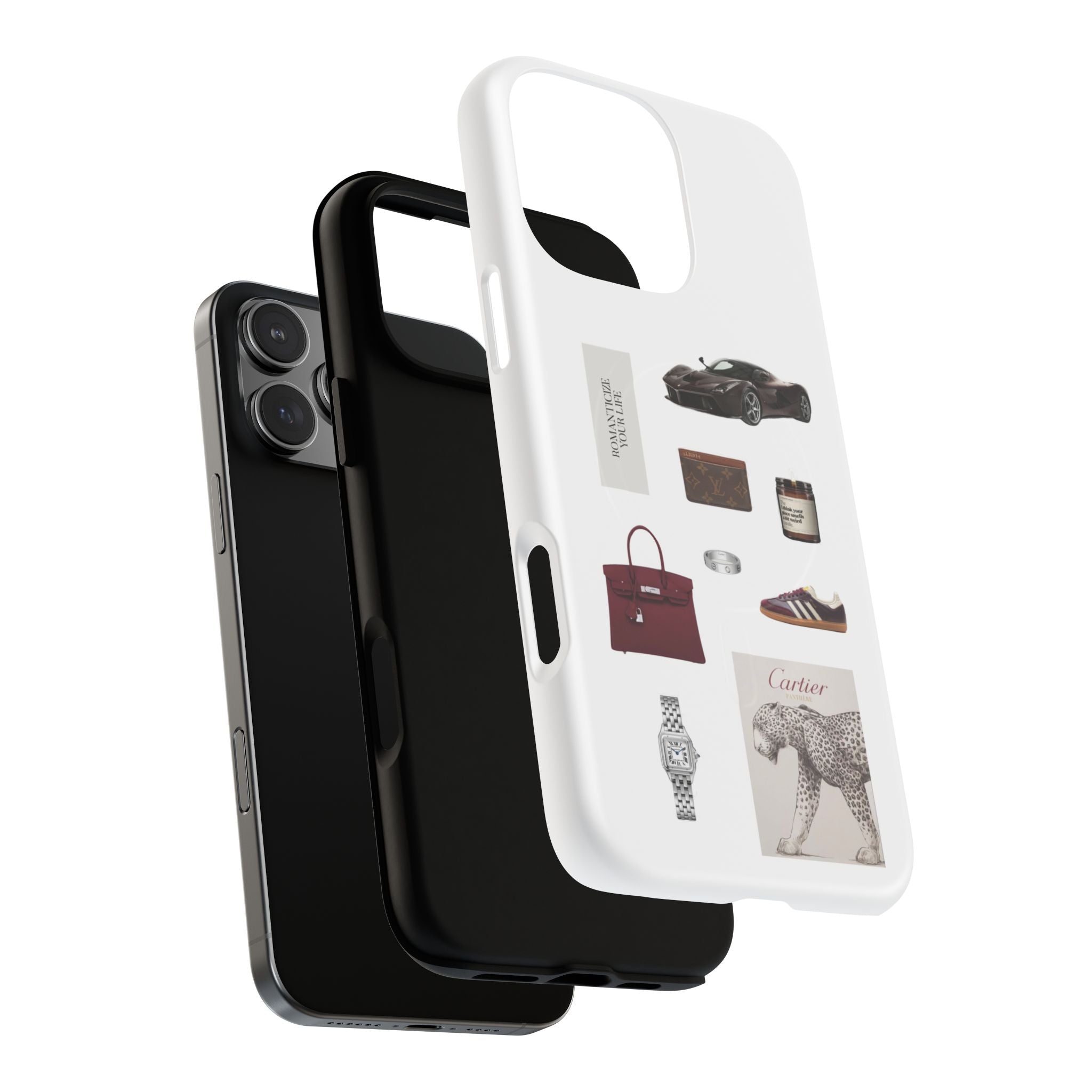 SAEVO Bordeaux Luxe Magnetic iPhone Case