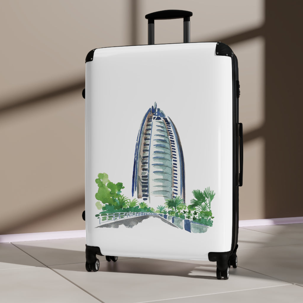 SAEVO Burj Al Arab Watercolor Suitcase