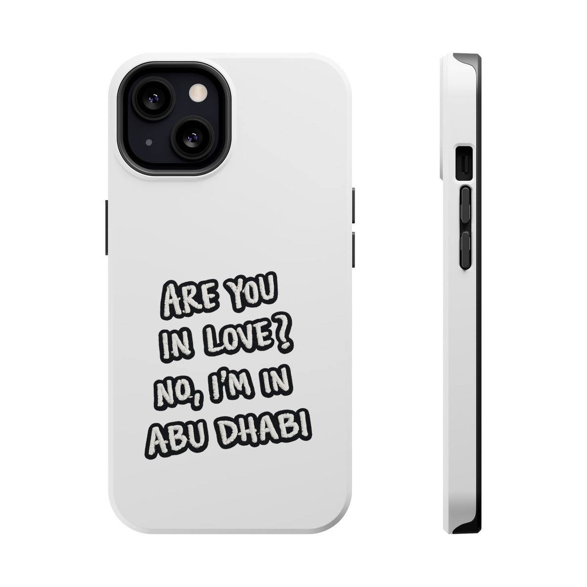 Abu Dhabi Love Magnetic Impact-Resistant Case