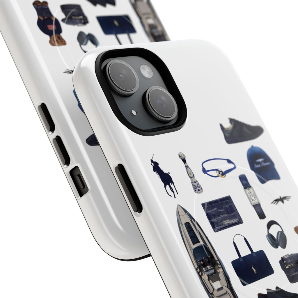 SAEVO Riviera Blue Magnetic iPhone Case