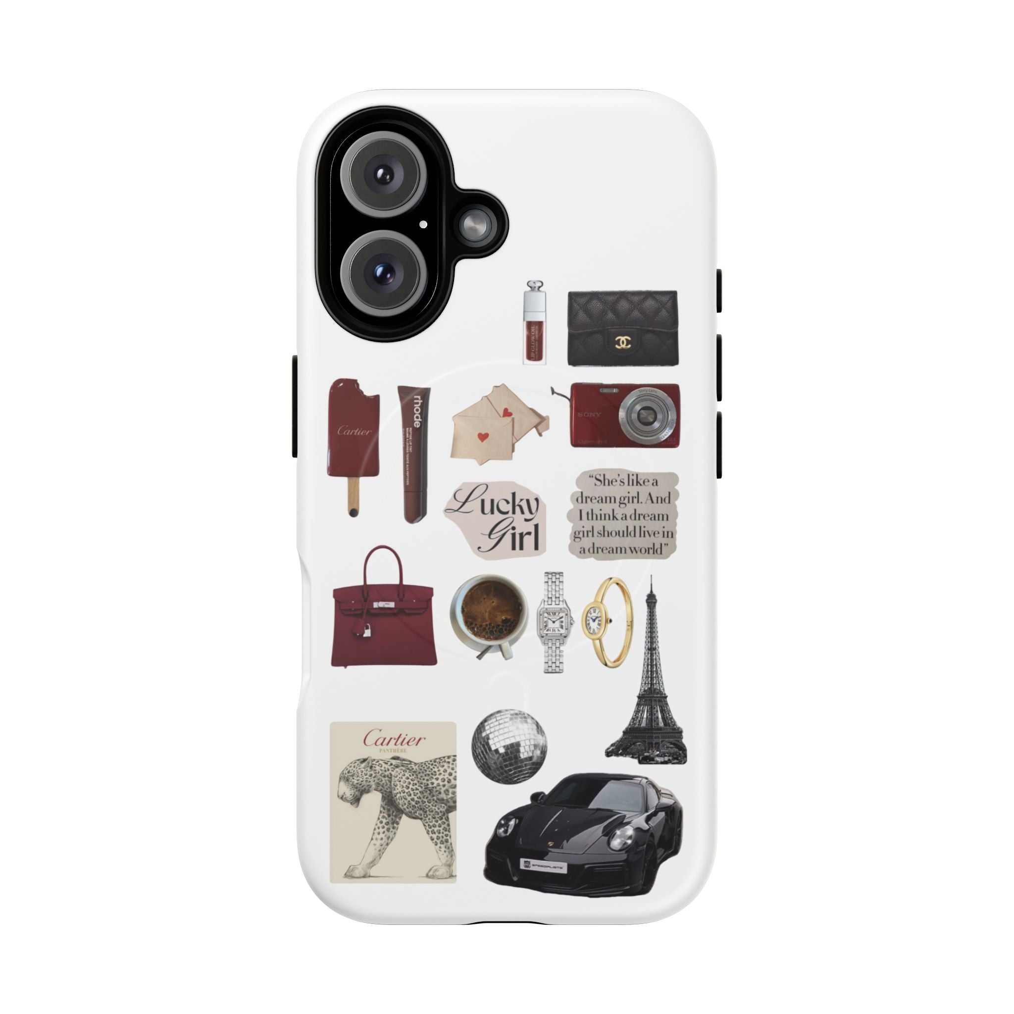SAEVO Rouge Muse Magnetic iPhone Case