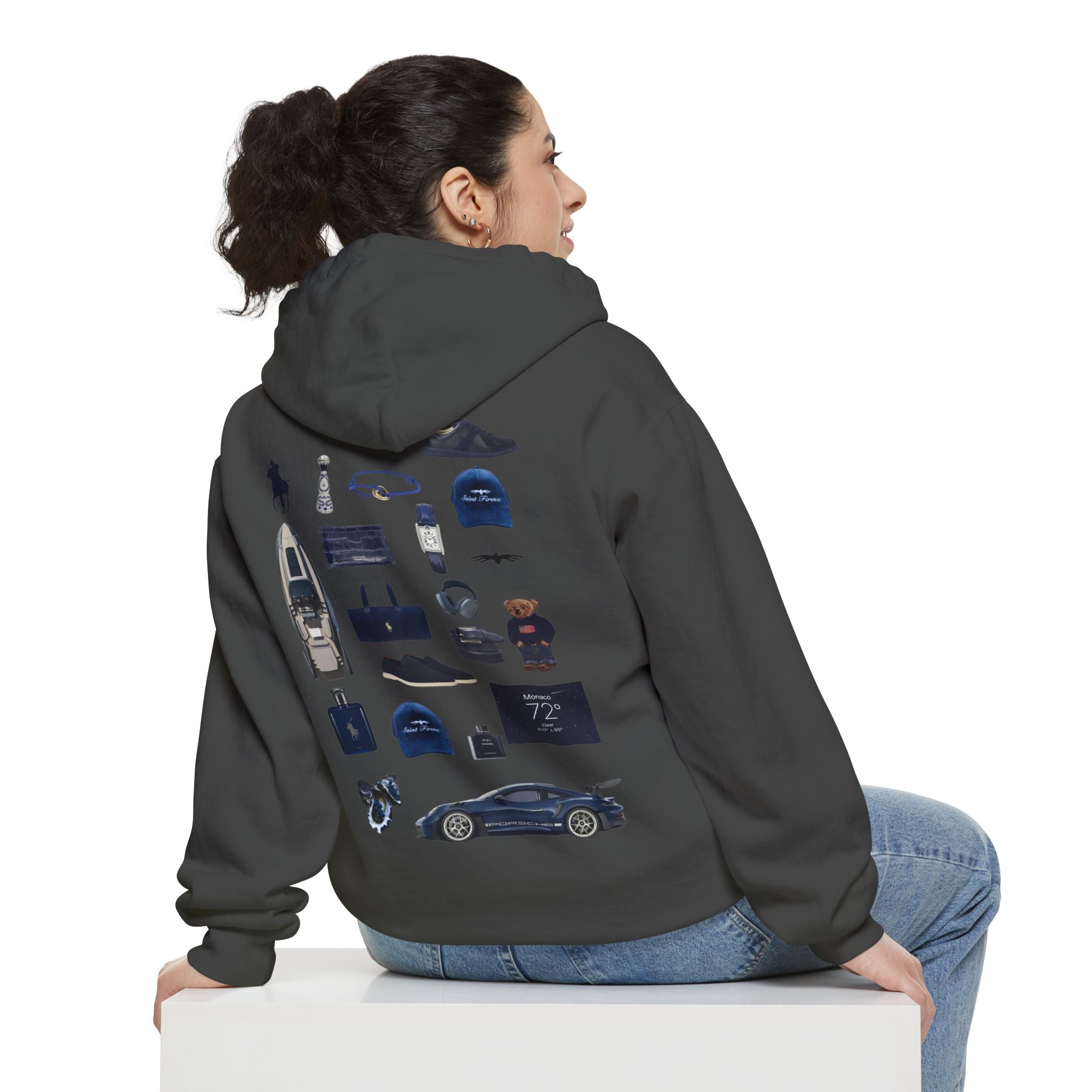 SAEVO Riviera Blue Hoodie