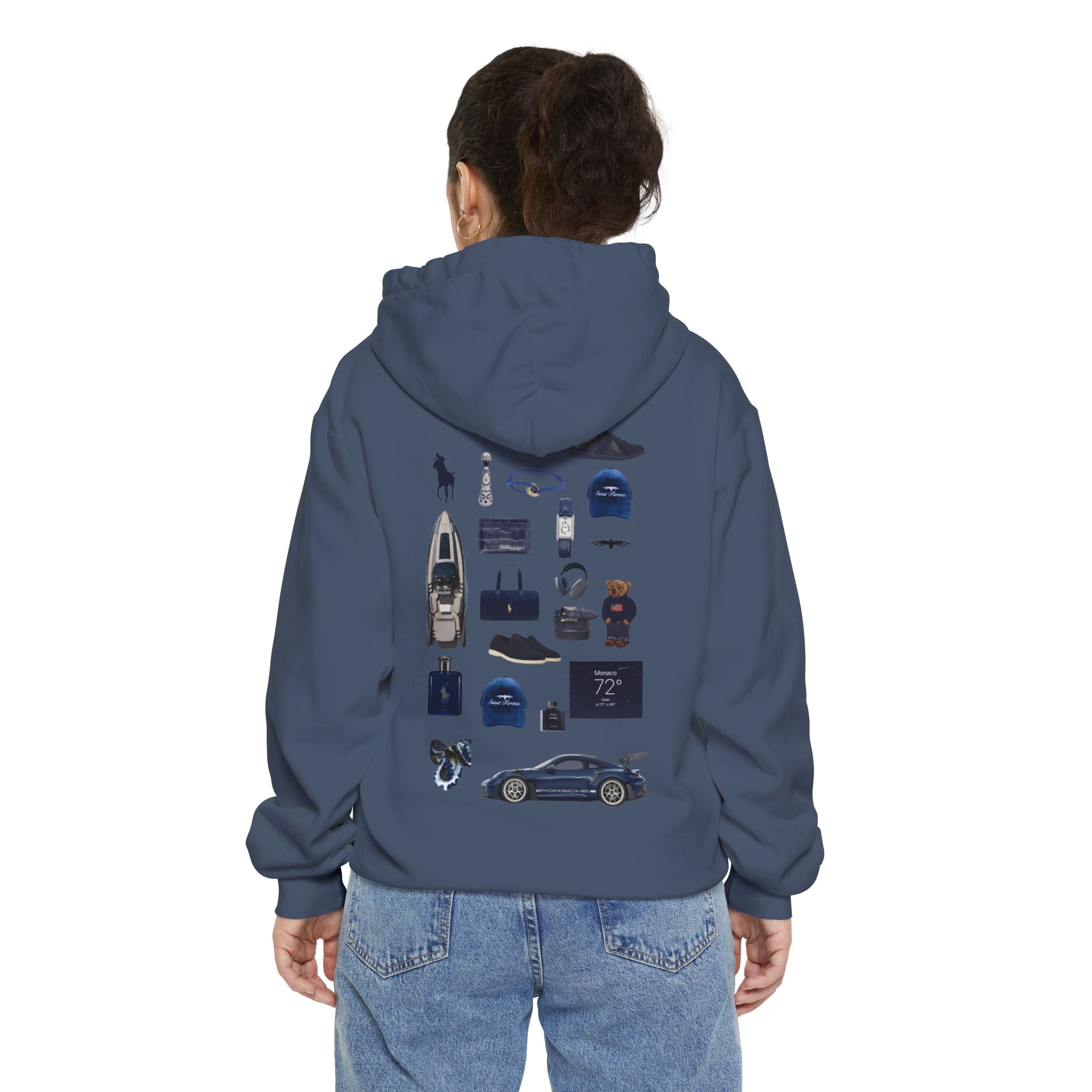 SAEVO Riviera Blue Hoodie