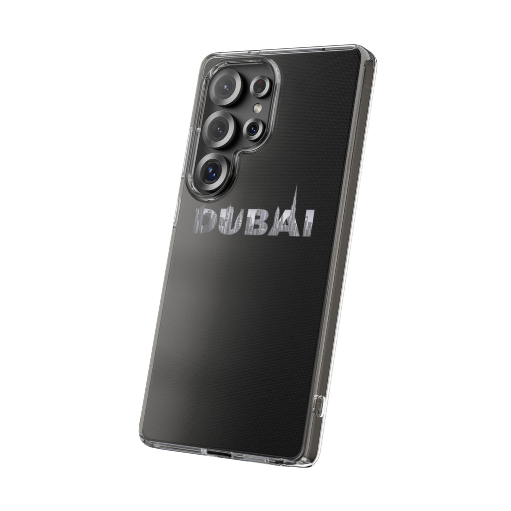 Dubai Skyline Clear Impact-Resistant Case