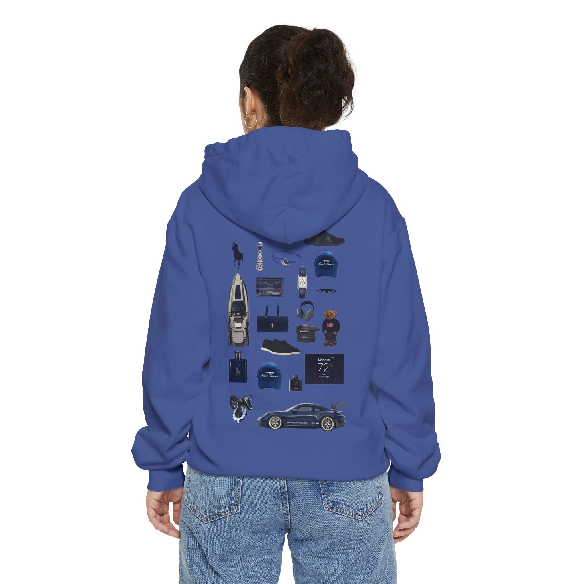 SAEVO Riviera Blue Hoodie