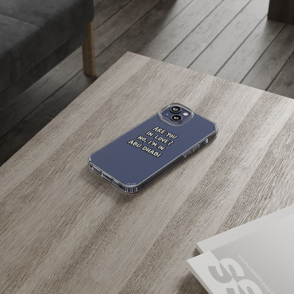 Abu Dhabi Love Clear Case