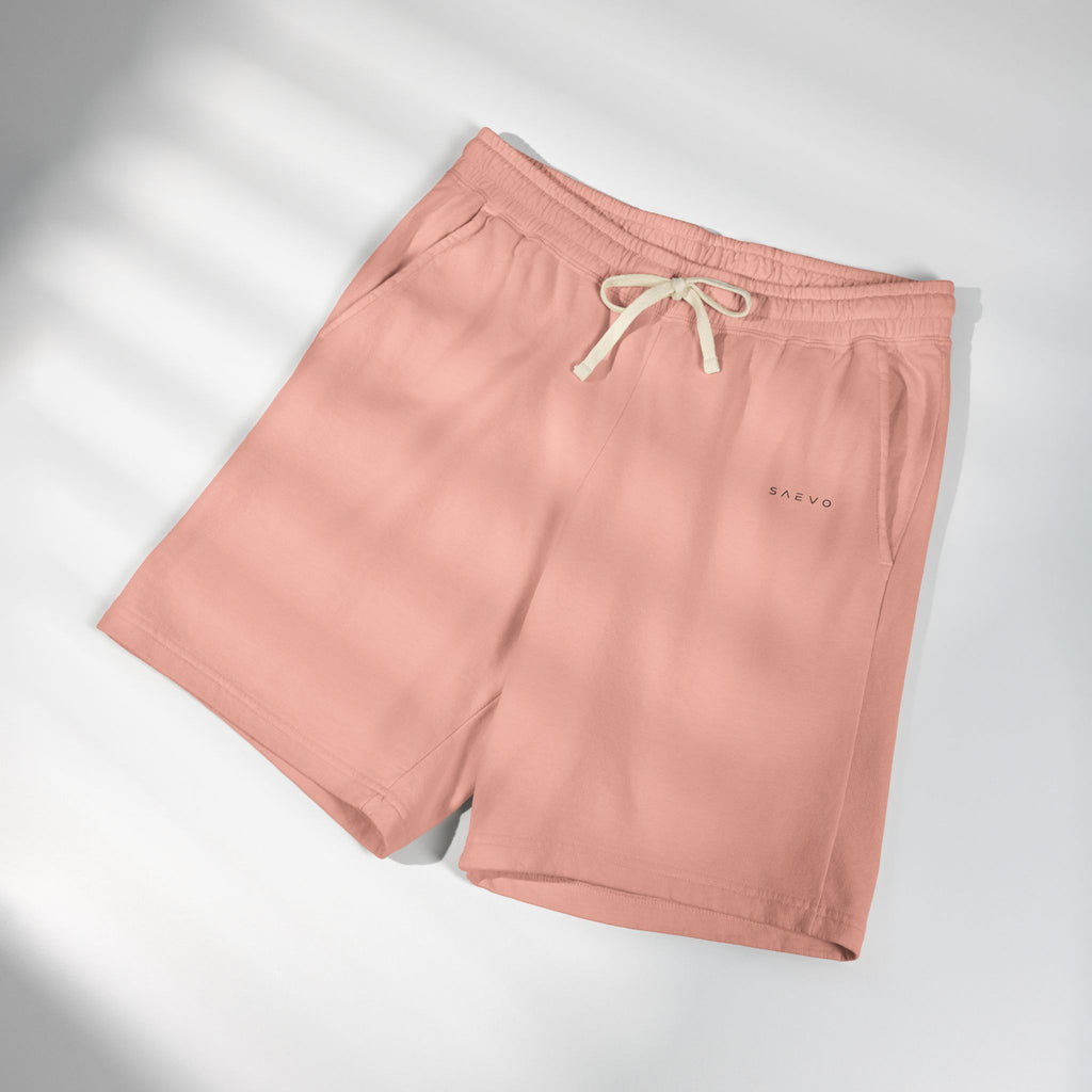 SAEVO Garment-Dyed Fleece Sweat Shorts