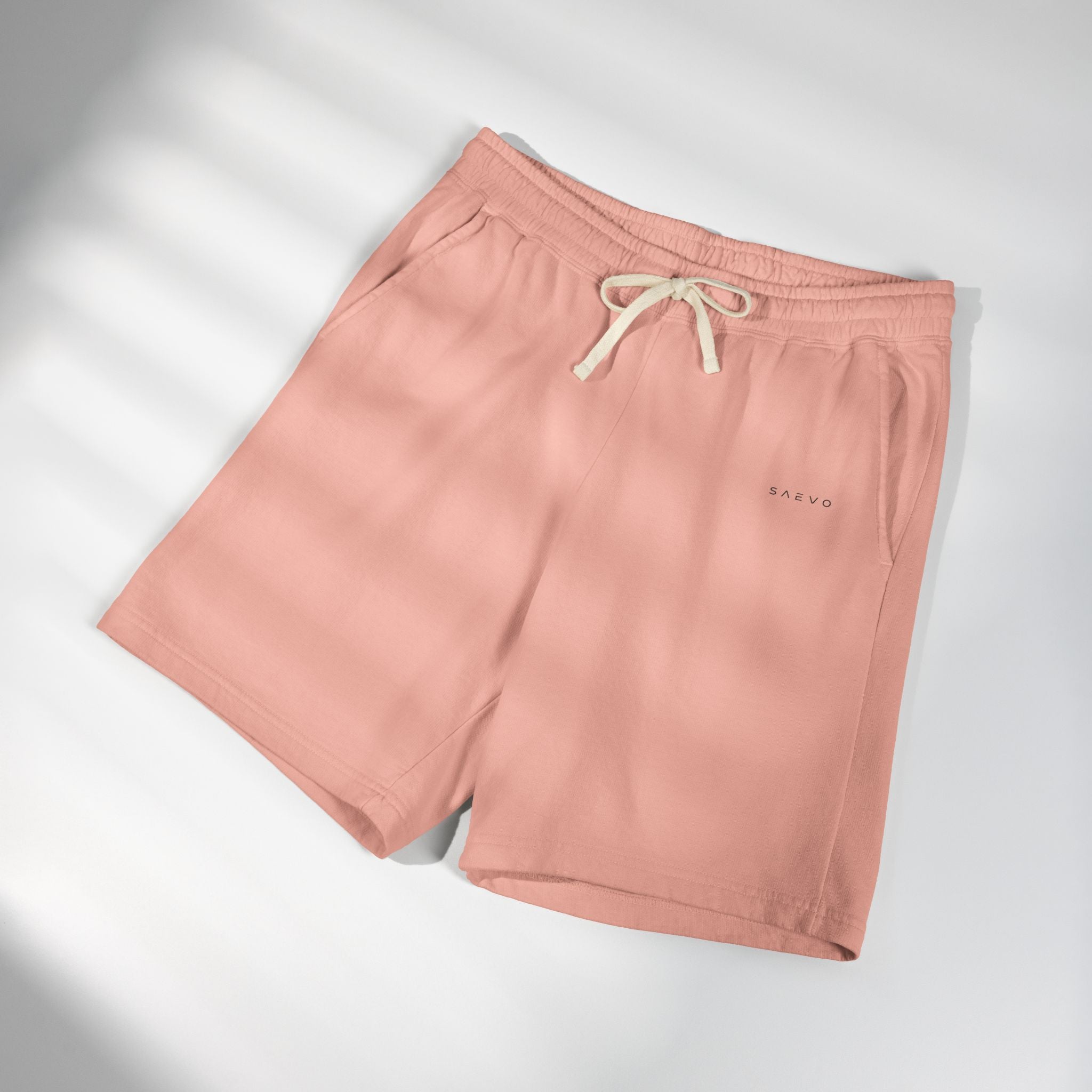 SAEVO Garment-Dyed Fleece Sweat Shorts