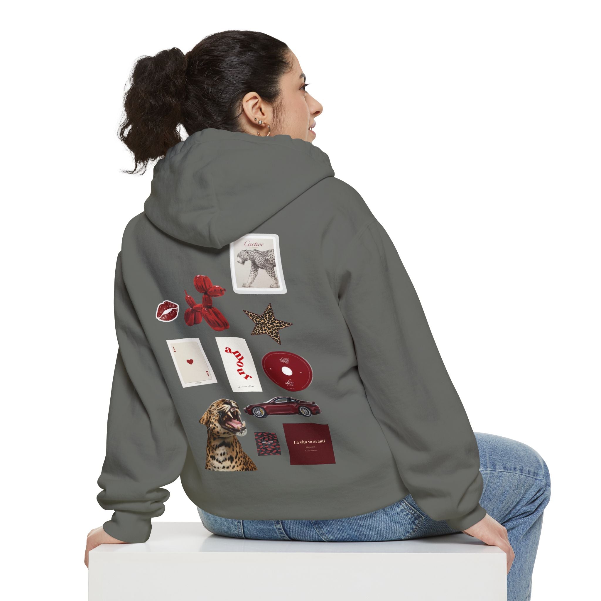 SAEVO Crimson Instinct Hoodie