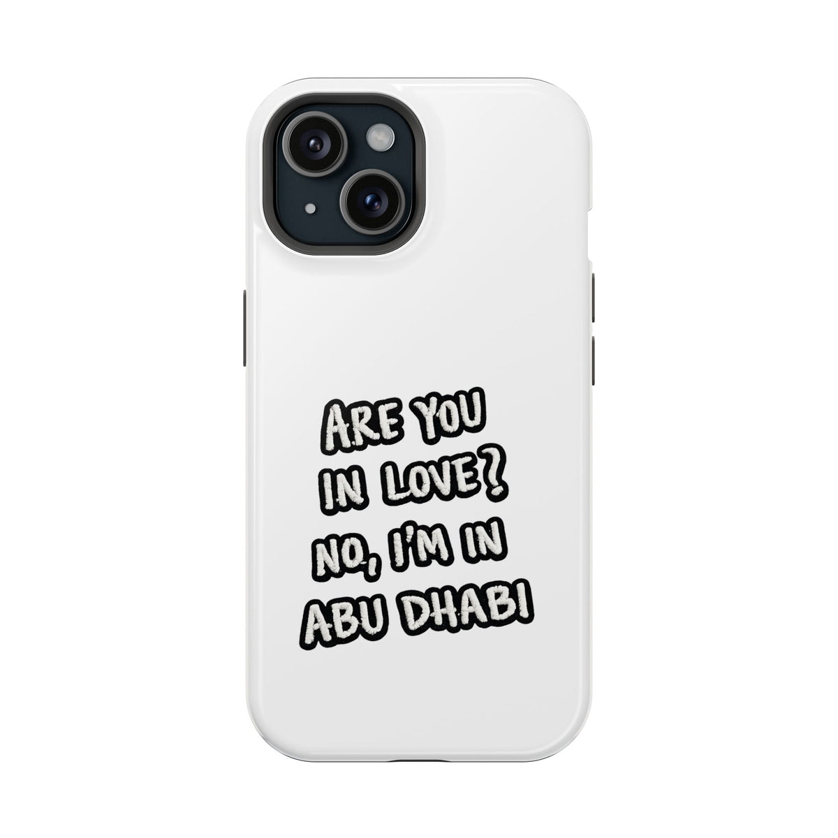 Abu Dhabi Love Magnetic Impact-Resistant Case