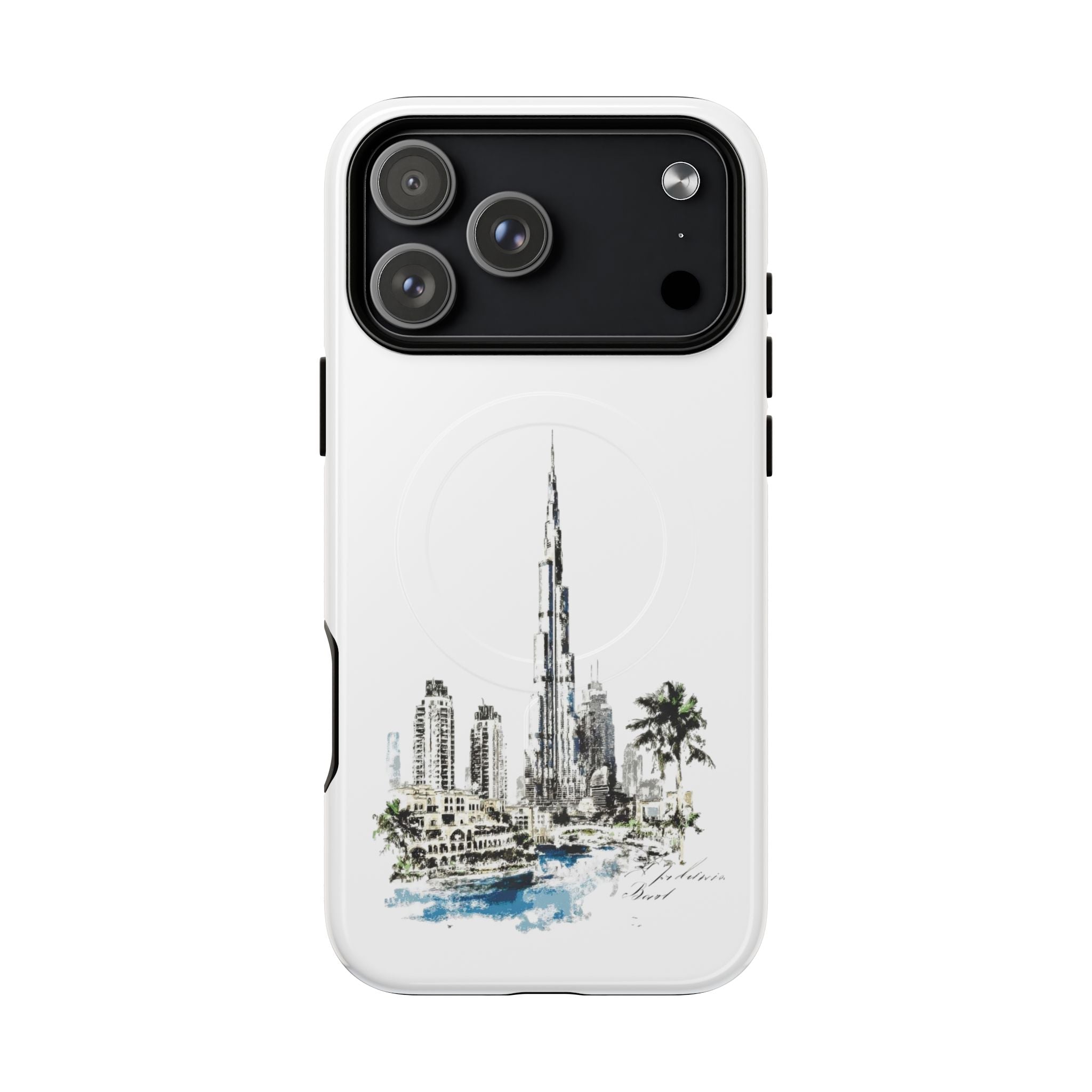 SAEVO Burj Khalifa Magnetic iPhone Case