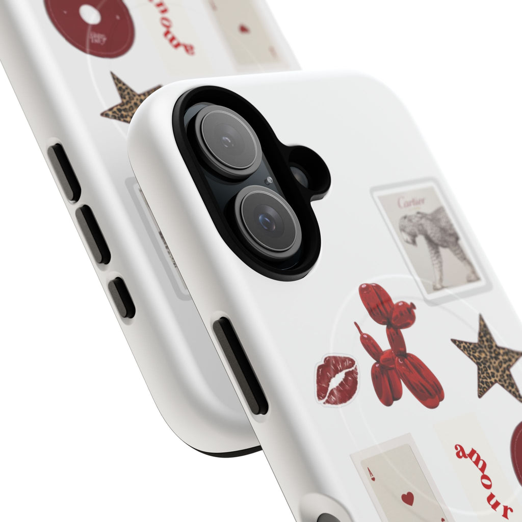 SAEVO Crimson Instinct Magnetic iPhone Case