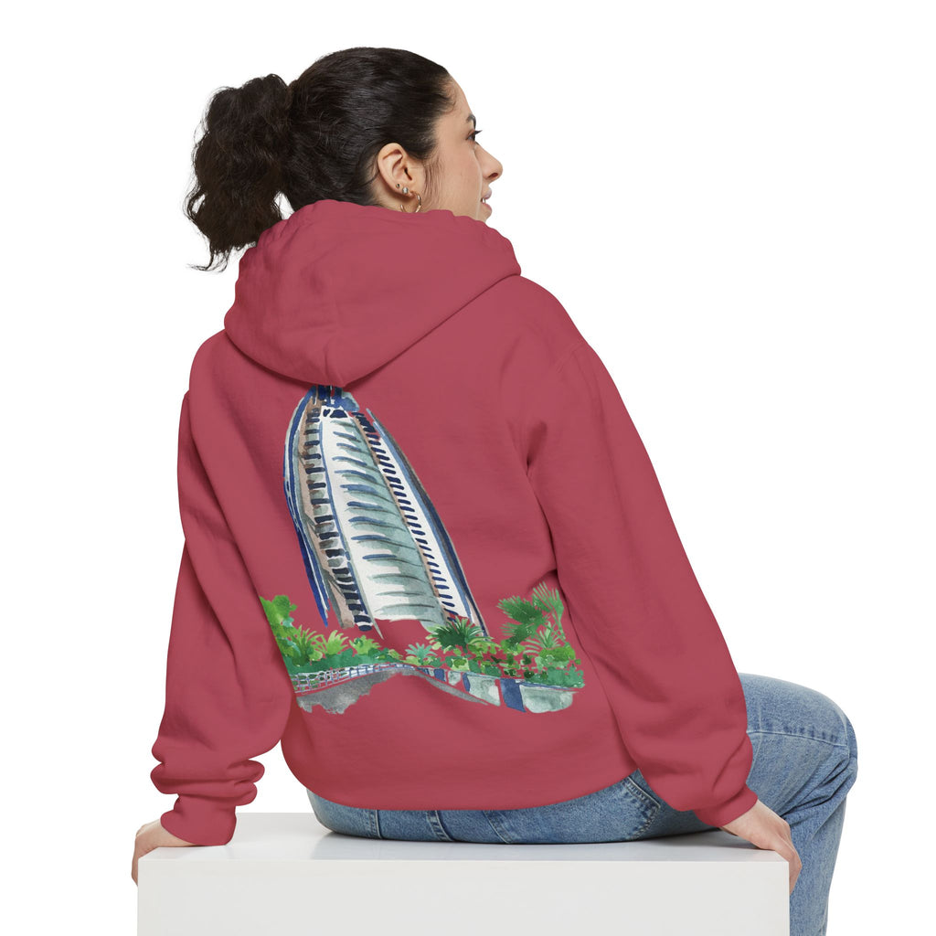 SAEVO Burj Al Arab Watercolor Hoodie