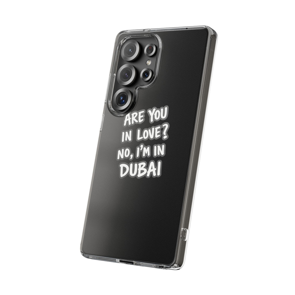 Dubai Love Clear Impact-Resistant Case