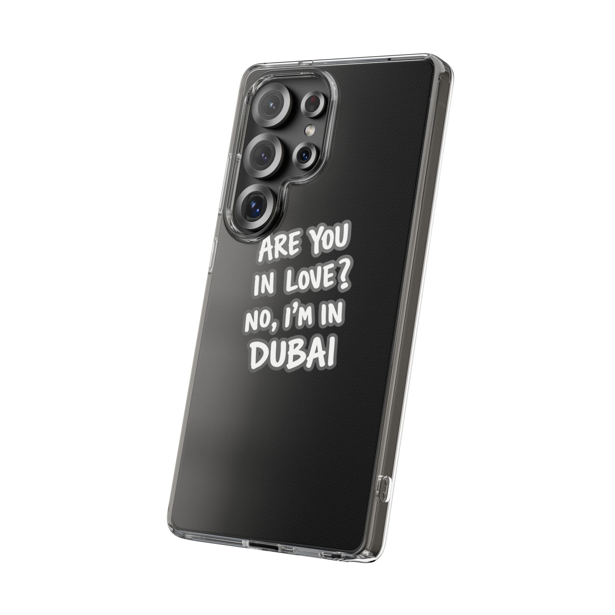 Dubai Love Clear Impact-Resistant Case