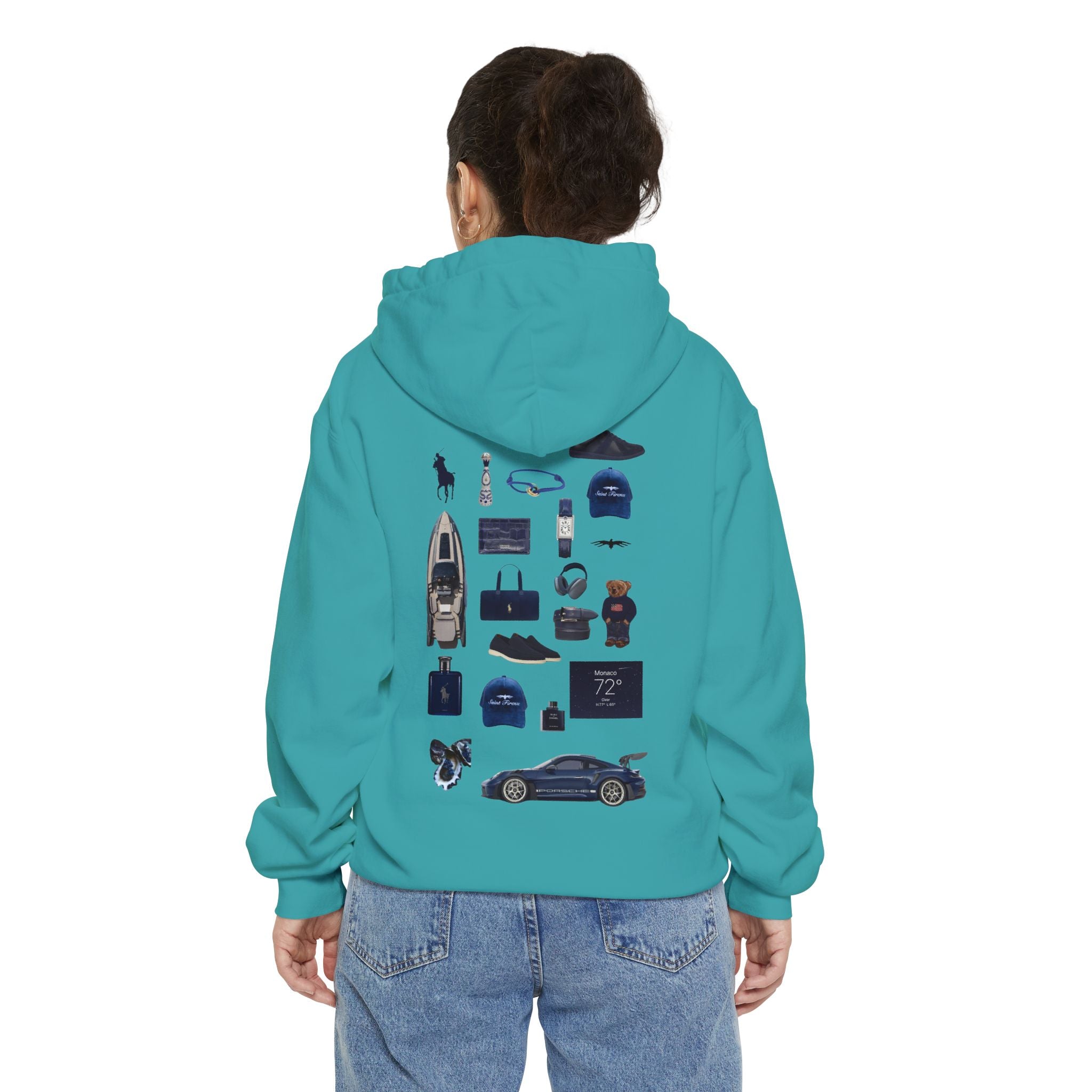 SAEVO Riviera Blue Hoodie