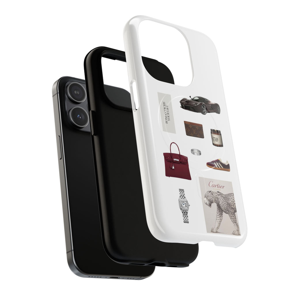 SAEVO Bordeaux Luxe Magnetic iPhone Case