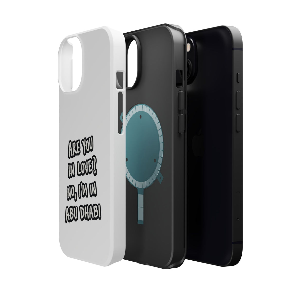 Abu Dhabi Love Magnetic Impact-Resistant Case