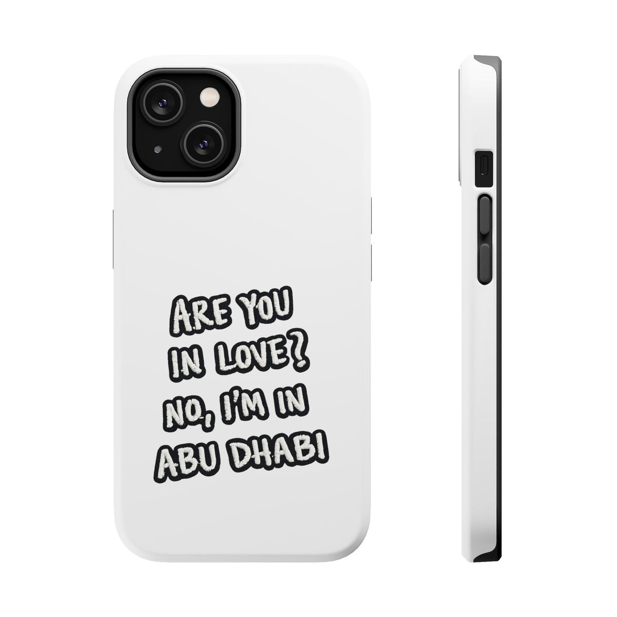 Abu Dhabi Love Magnetic Impact-Resistant Case