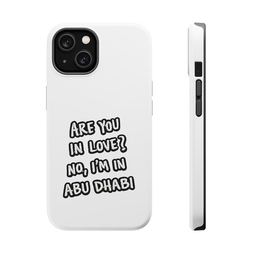 Abu Dhabi Love Magnetic Impact-Resistant Case
